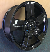 26" STW 258-M TEXAS EDITION Wheel 🌟 26X10 +25 6X139.7 🌟 C.B 78.1 B Gloss Black Rim